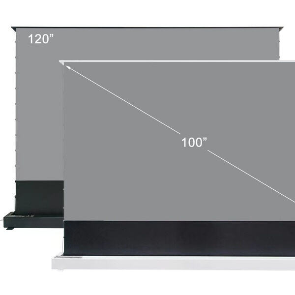 Maximize Your Space with the Convenience of a Motorized Rising Projector Screen.