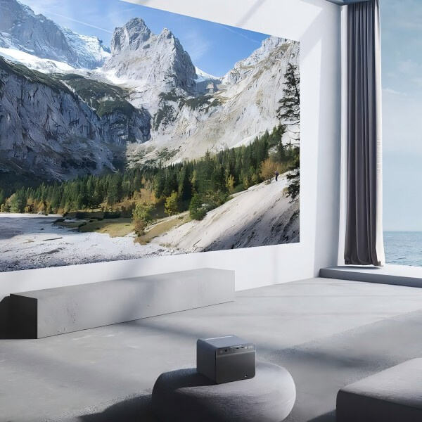 Transform any room into a movie theater with a high-quality 4k projector screen