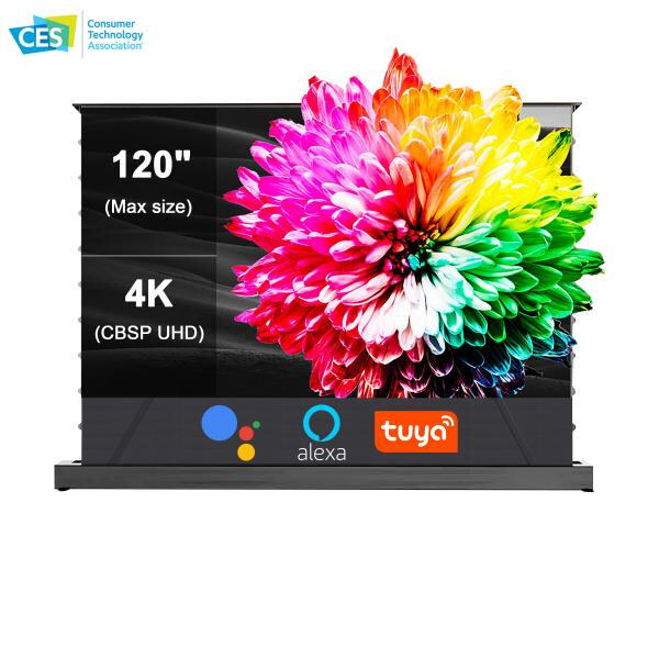 Take Your Presentations to the Next Level with Floor Rising Projector Screen 150