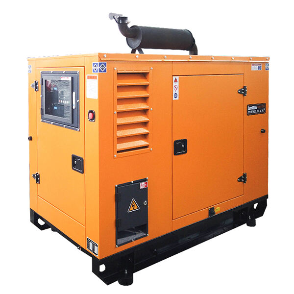 Utilising the 25 kva Silent Diesel Generator