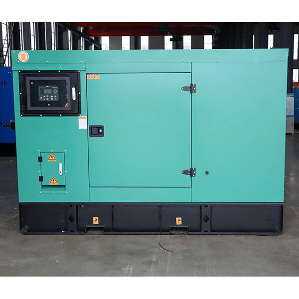 Usage of the 10kW silent generator