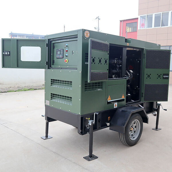 Use of Portable Quiet Diesel Generator