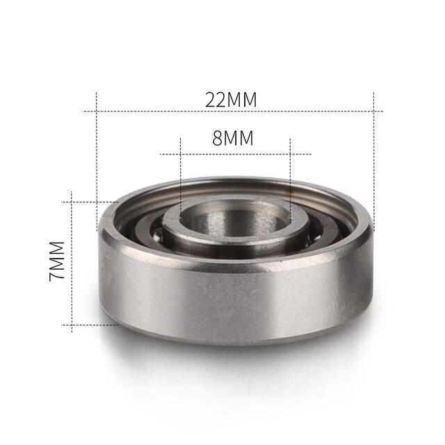 manufacturer customized LOGO bearings skateboard 608 factory