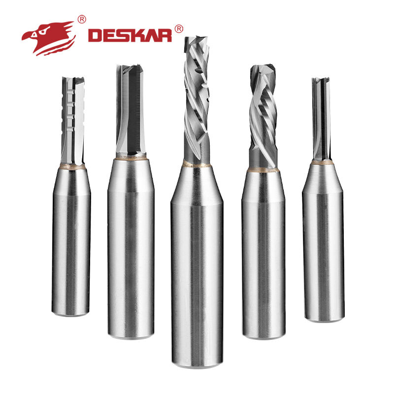 product deskar tungsten carbide tipped woodworking straight router bits wood for woodworking carving bits woodworking cutter766-3