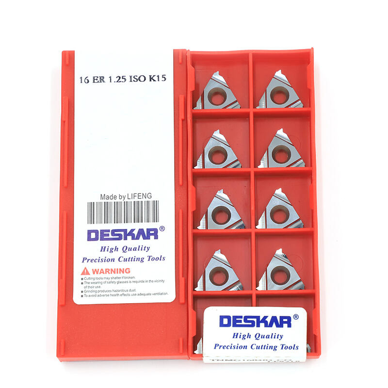product deskar 16 er 125 iso k15 threaded inserts carbide insert threading inserts-6