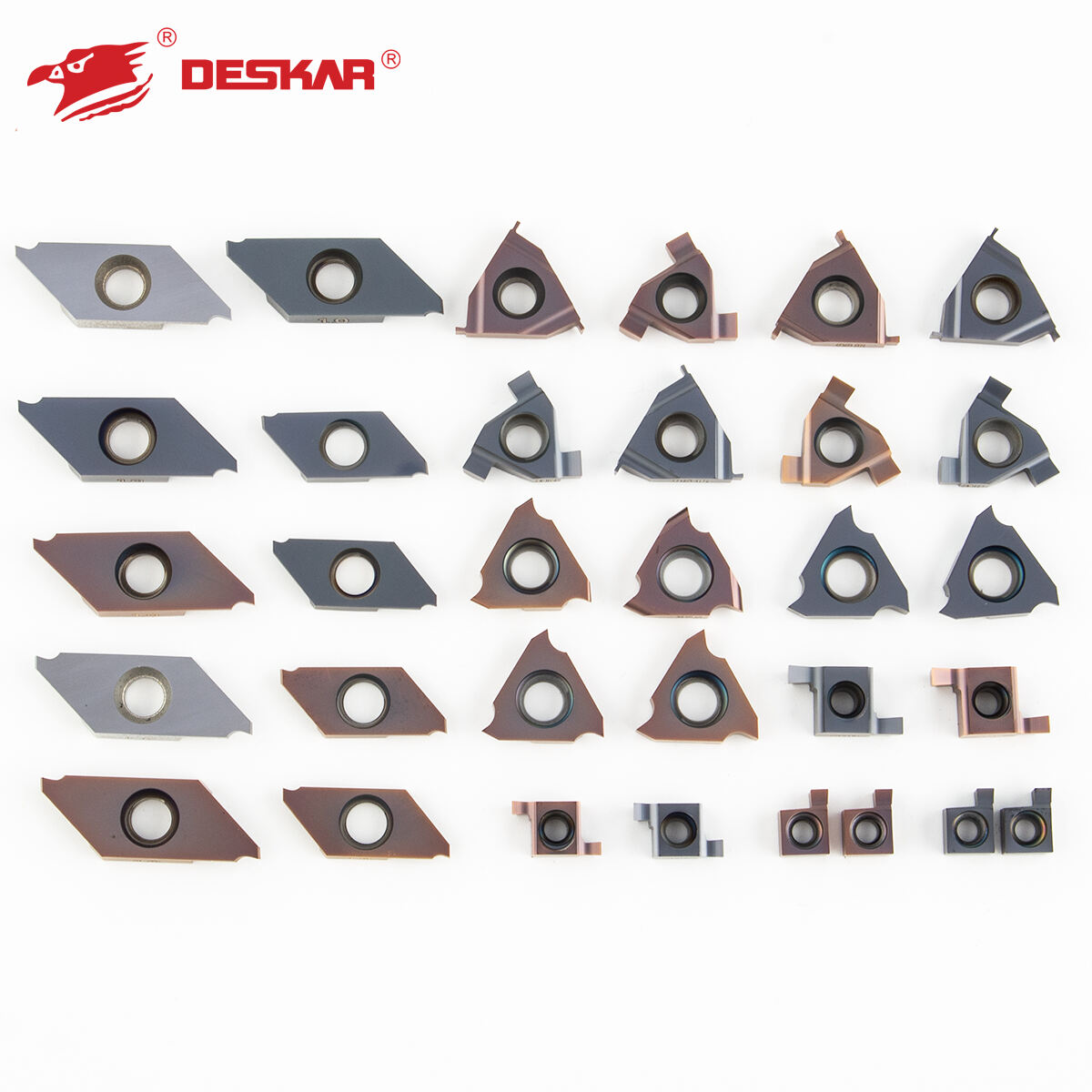product deskar tungsten carbide turning insert for stainless steel  indexable lathe groove inserts cnc cutting tools for metal-3