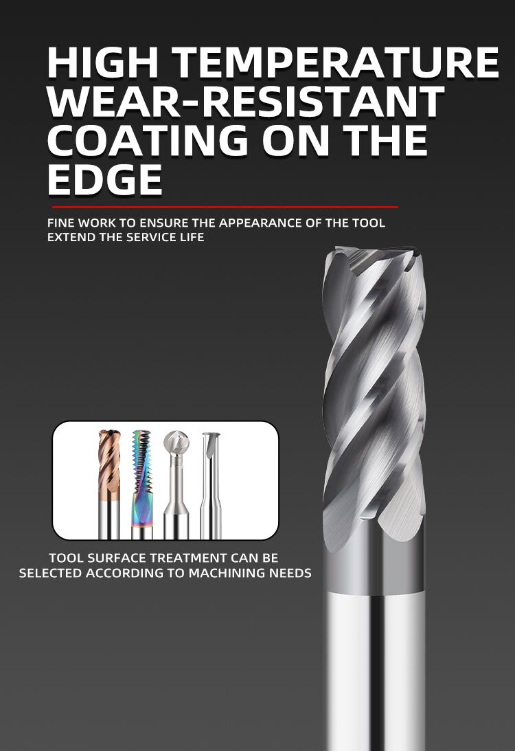 product deskar hrc45 hrc55 hrc65tungsten steel solid hard alloy end mill cnc carbide end milling cutter cnc tool factory customized-7