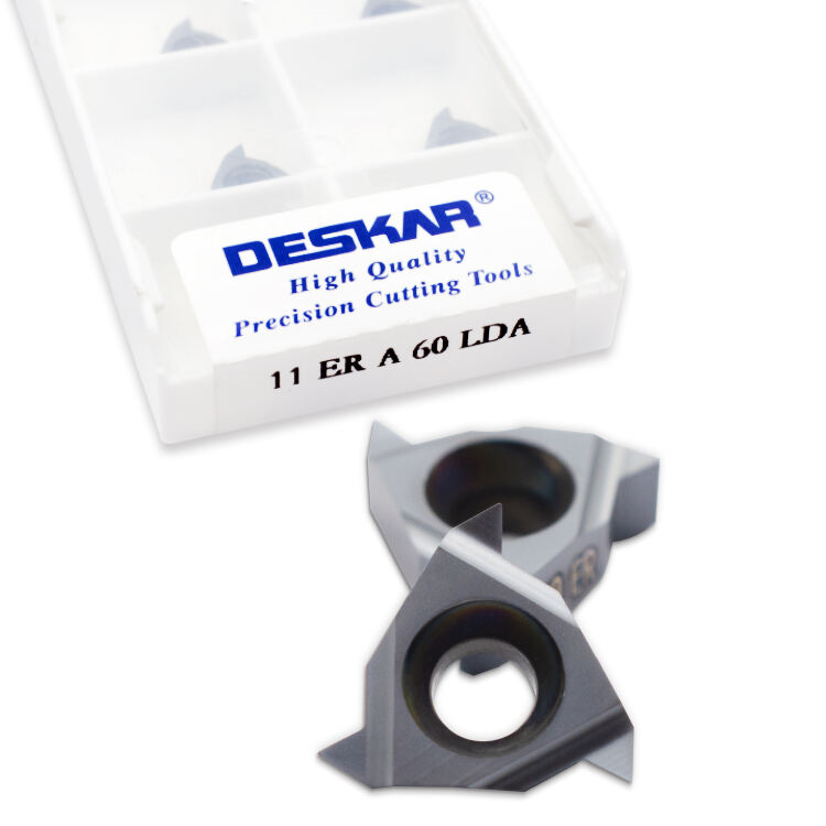 product deskar 11 er a 60 lda indexable tungsten carbide threading lathe inserts for threaded lathe holder-5