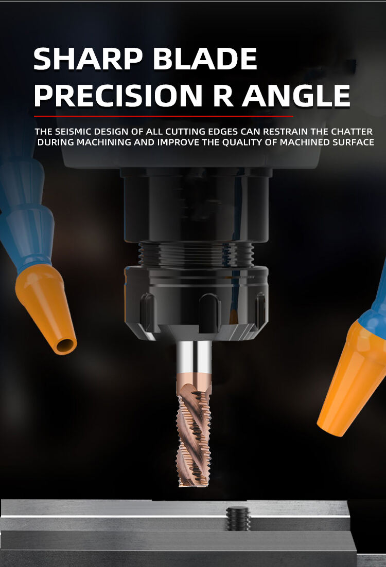 product deskar tungsten carbide rouging end mill for steel and aluminum with coarse skin cutter cnc machine wave edge milling cutter-6