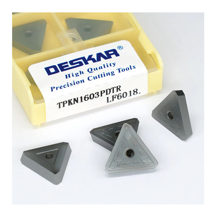 product deskar tpkn1603pdtr lf6018 cnc lathe cutter cutting carbide milling turning tools mill blades for stainless steel-5