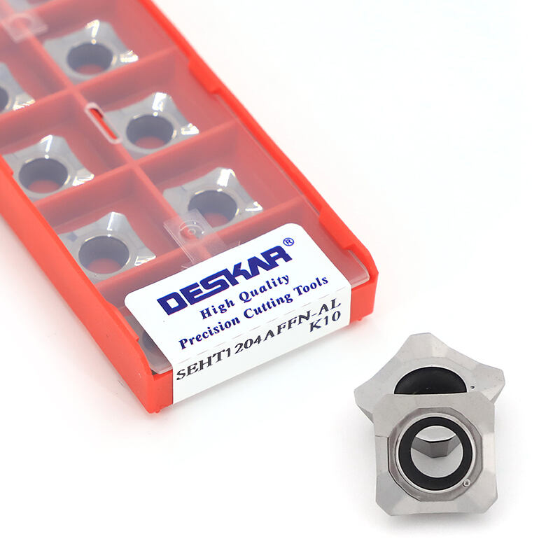 product deskar seht1204affn al k10 external turning tool carbide insert cnc lathe aluminum and copper turning insert-5
