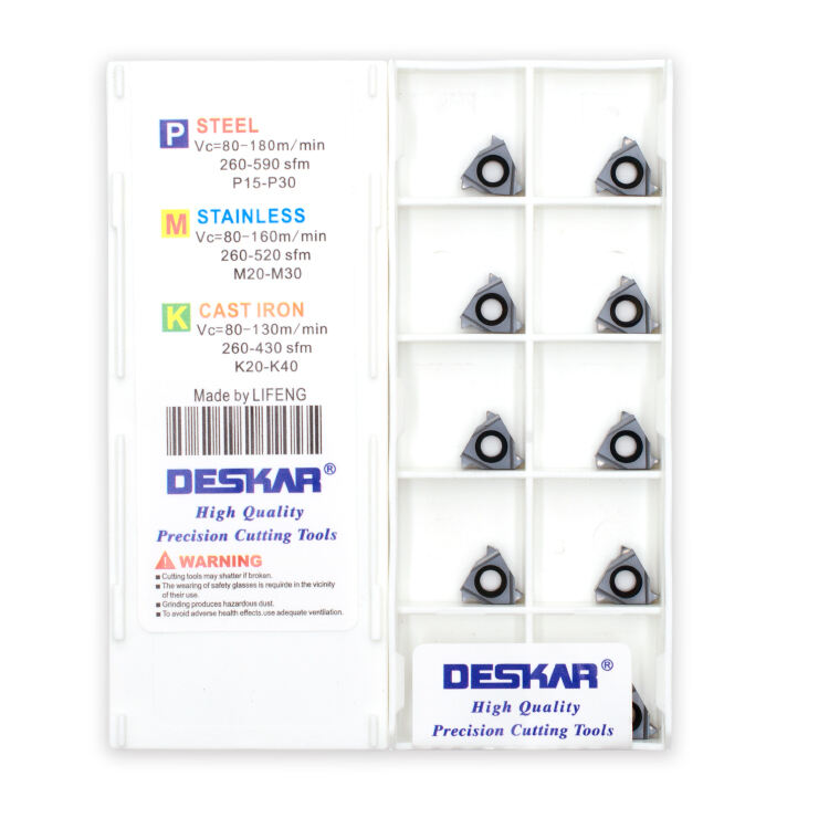 product deskar 11 ir 20 iso lda indexable tungsten carbide threading lathe inserts for threaded lathe holder-6