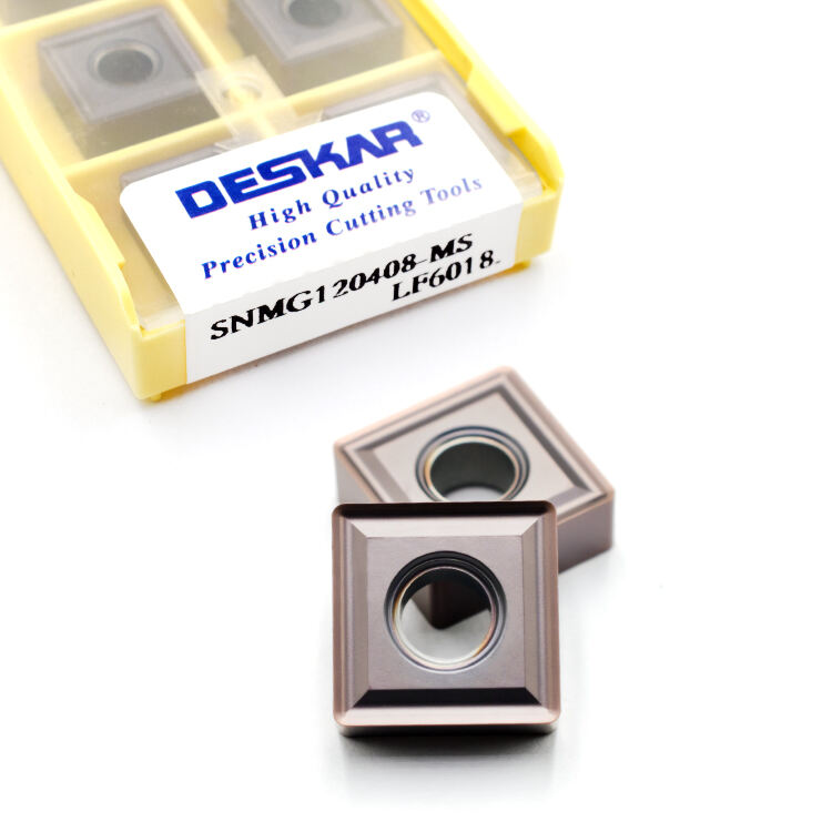 product deskar snmg120404 ms lf6018 square cnc lathe turning tools carbide insert have excellent toughness medium machining-5