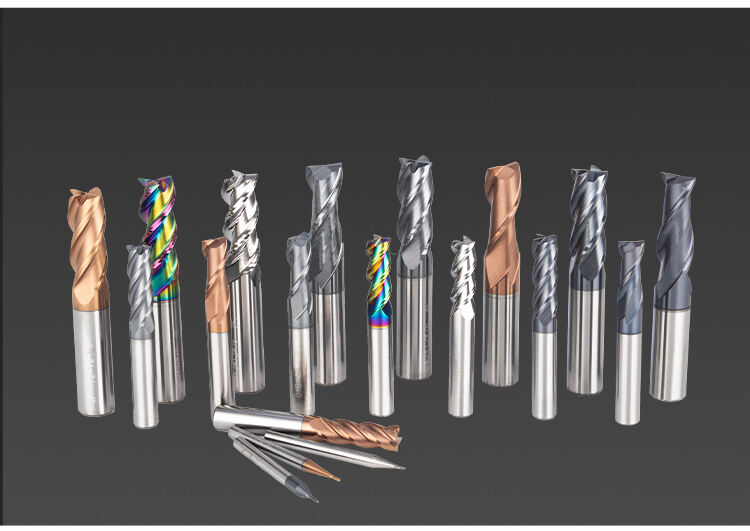 product deskar hrc45 hrc55 hrc65tungsten steel solid hard alloy end mill cnc carbide end milling cutter cnc tool factory customized-11