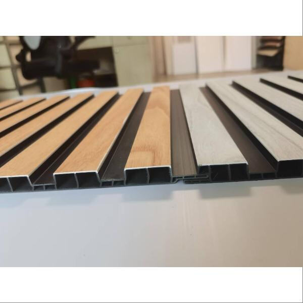 Easy to install and maintain plastic slat wall panels for organized spaces
