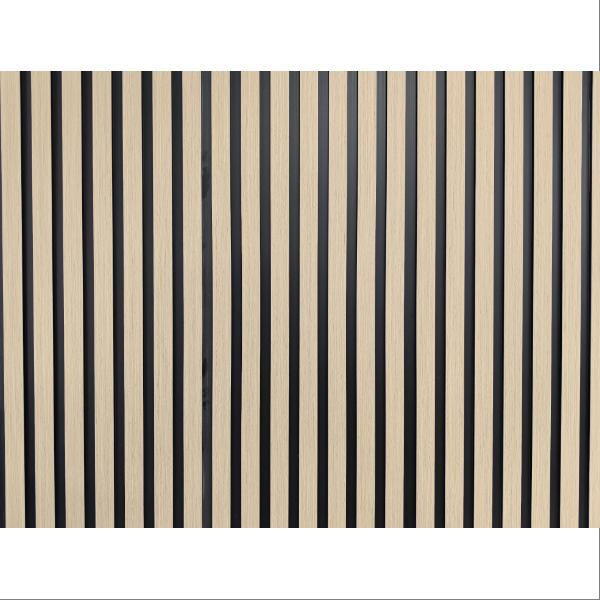 Customize your decor with a modern 4 x 8 slat wall panel
