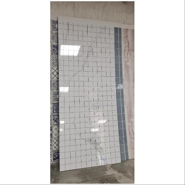Easy to install and maintain shower wall board panels with a variety of designs