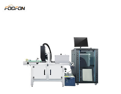 Impressora a jato de tinta industrial UV contínua automática de secagem rápida de alta velocidade de Foofon com impressão a jato de tinta de alta resolução para embalagem