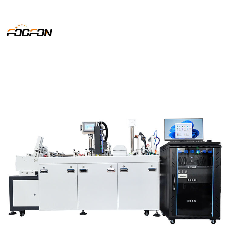 Foofon preço de atacado alta estabilidade industrial automático sistema de impressão a jato de tinta UV etiqueta impressora a jato UV para embalagem de código QR