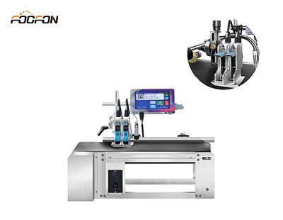 Foofon High Quality Online Inkjet Printer Metal Pvc Sheet Plastic Paper Metal Carton Printing Machines