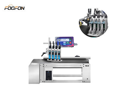 Foofon High Quality High Definition Online Inkjet Printer For Expiry Date Batch Code Time Serial Number Coding Machine