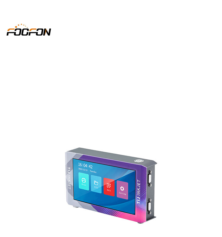 Foofon Factory Outlets Impressora jato de tinta automática em lote de alta qualidade Máquina de codificação em lote TIJ Impressora de tinta on-line Comercial