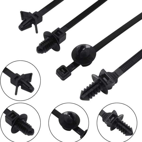Save time and money by using cable ties for car repairs and maintenance.