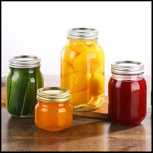 From homemade jams to pickled vegetables, the possibilities are endless with food glass jars