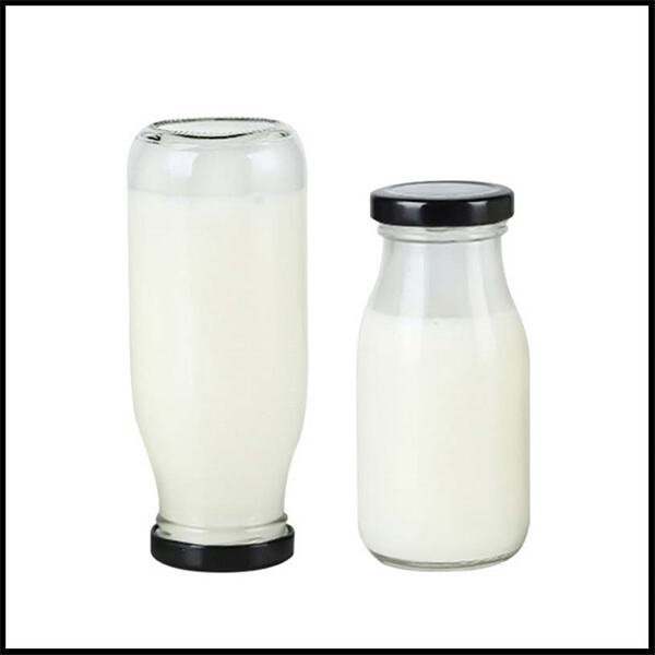 Reduce waste with reusable 8 oz juice bottles.