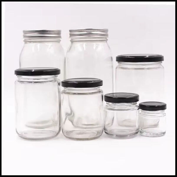 Elevate your kitchen decor with modern glass pantry jars