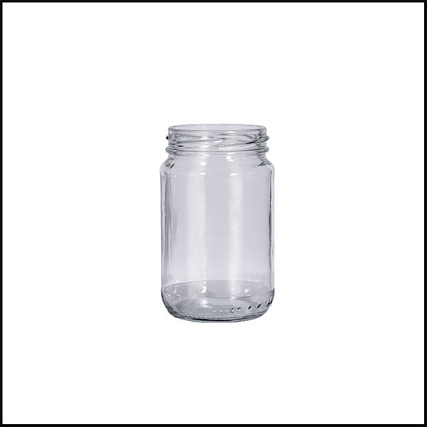 A dry fruit glass jar