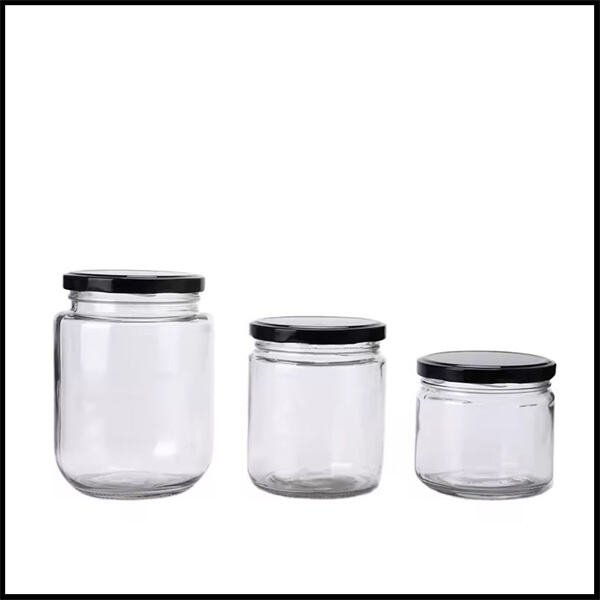 Store your nuts, seeds, and dried fruits in a sleek glass jar