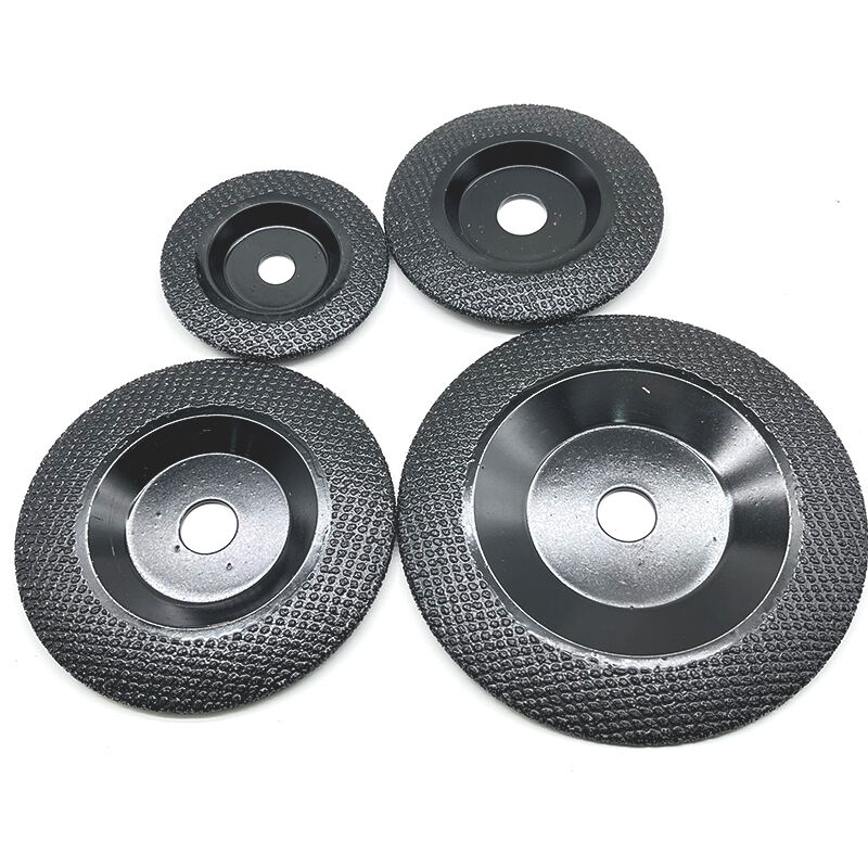 GuHua Cast Angle Grinder Iron Steel Deburring Vacuum Brazed Diamond Grinding Disc Cup Wheel supplier