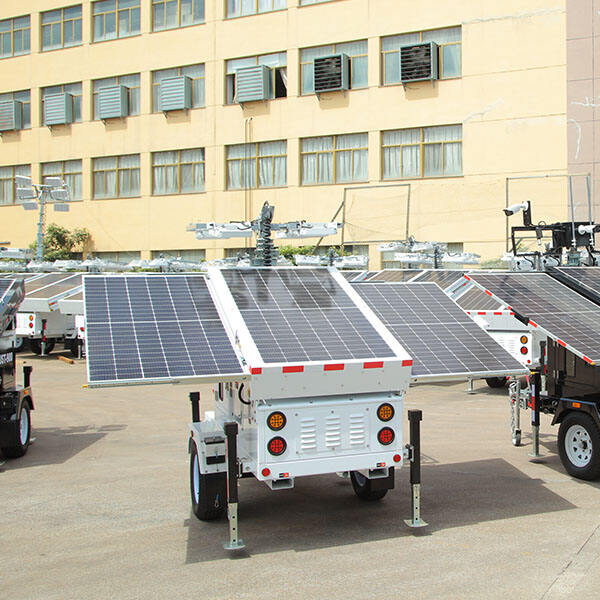 Innovation of Solar Light Trailer LED