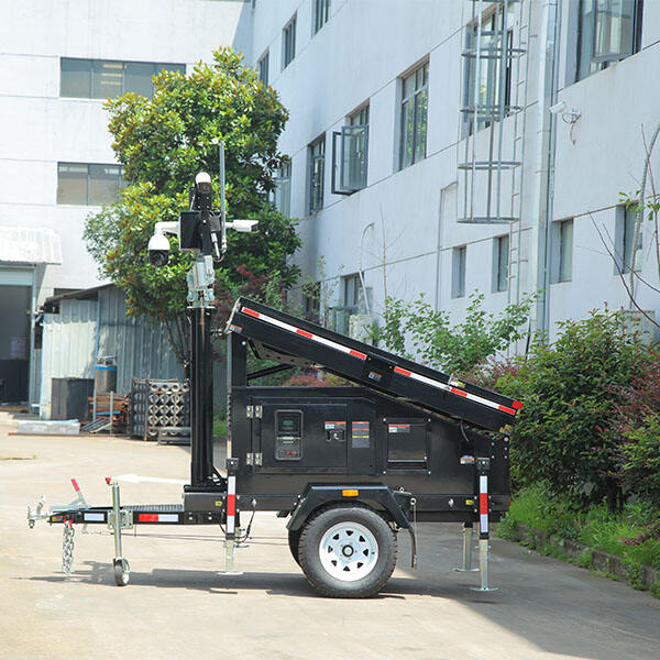 Security with Solar Trailer Lights