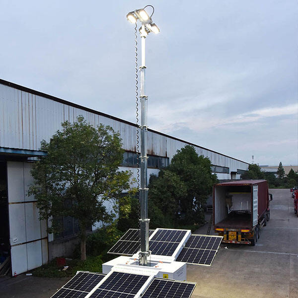 Service and Quality of Solar Light Tower for Construction