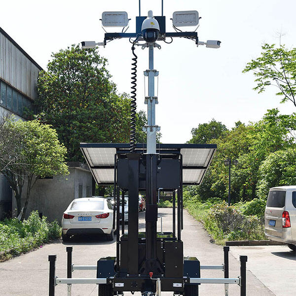 Use of Portable CCTV Tower