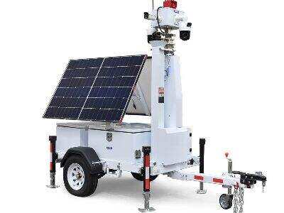 Mobile Solar Surveillance for Flexible Temporary Security