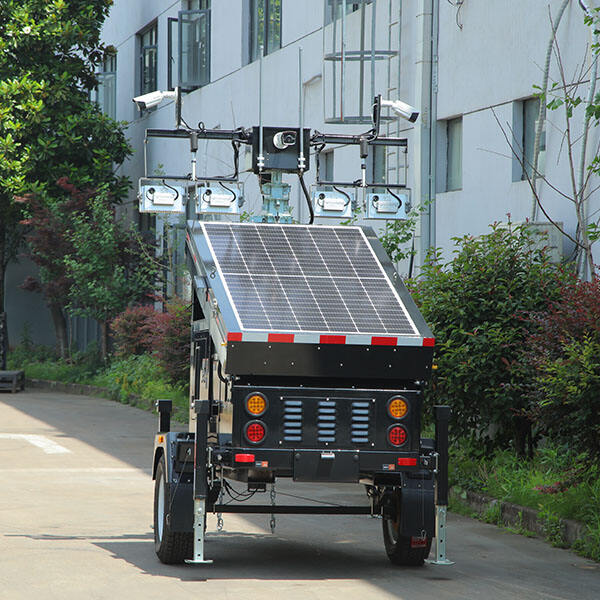 Paggamit ng Portable Telescopic Lighting Mast