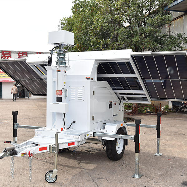 How to Use A Mobile Surveillance Trailer?