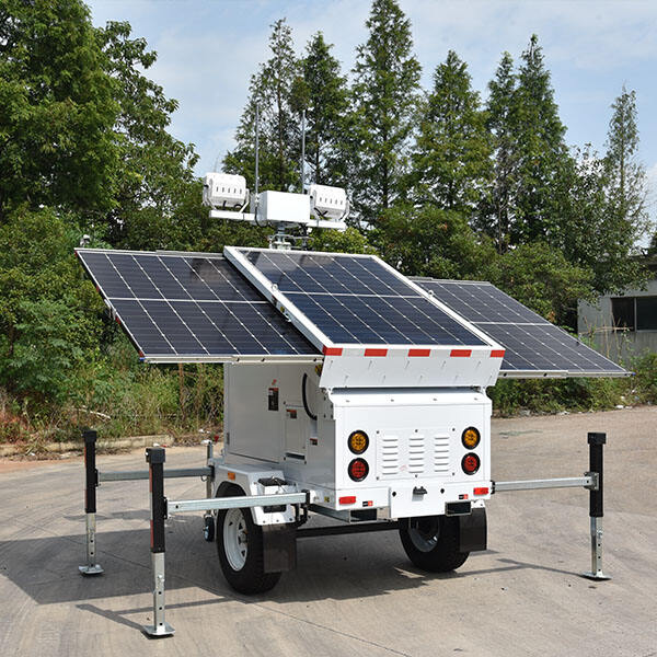 Uso de luces solares para remolques