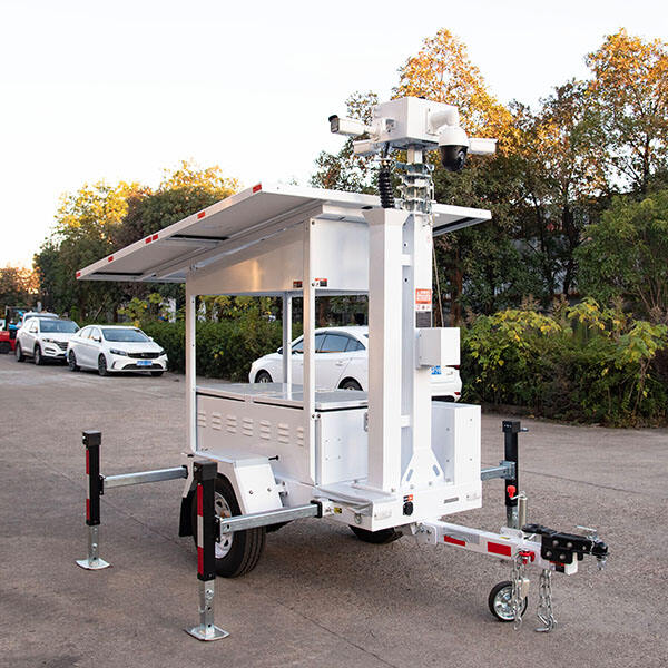 Protection and Usage Of Portable Surveillance Camera Trailer