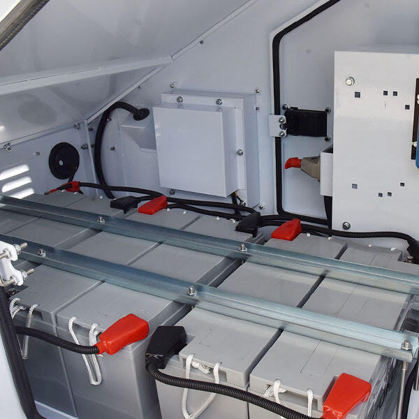 Use of Solar Trailer with Batteries