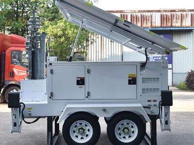 Eco-Friendly Mobile Monitoring with Solar Surveillance Trailers