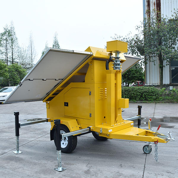 Safety and Use of The Solar Security Surveillance Trailer