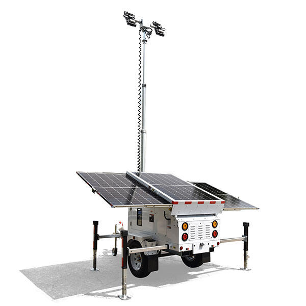 Safety with Solar Mobile Lighting Tower