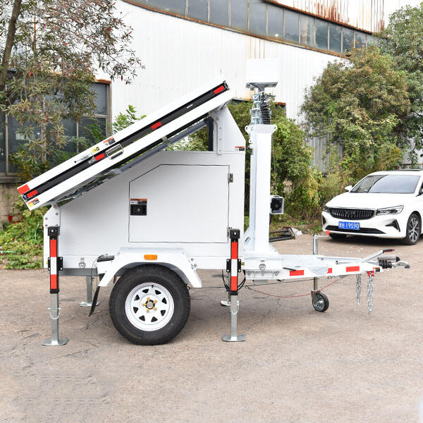 Uporaba NetZero Solar Trailer