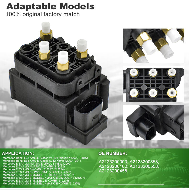 High Quality Valve Block OE A2123200000 Genuine Durable Replacement Auto Parts manufacture