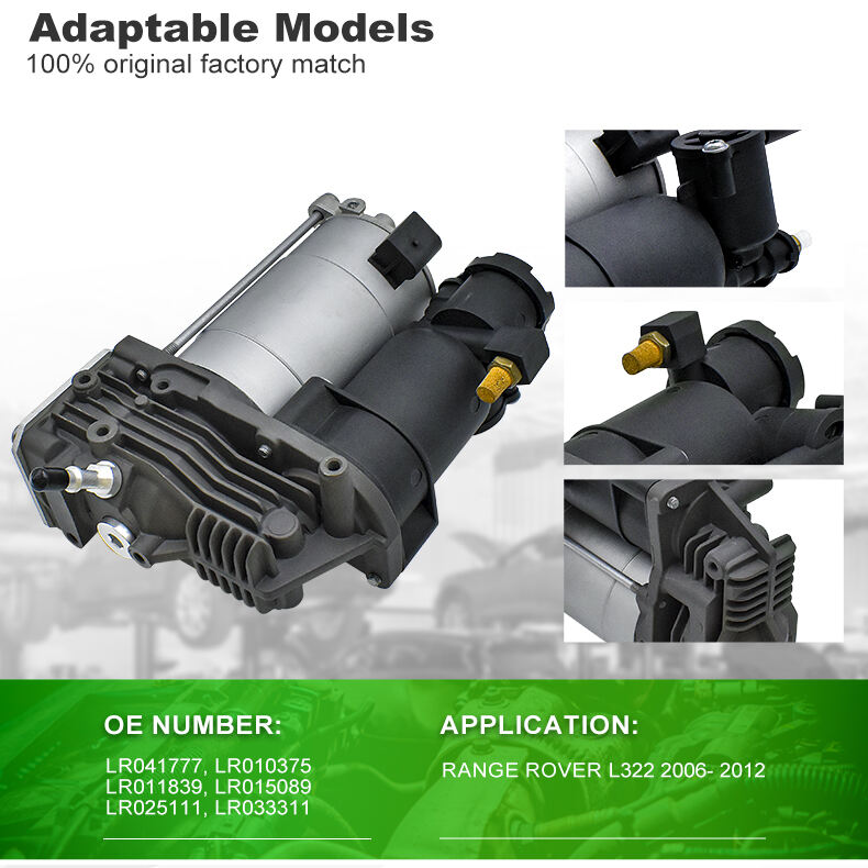 product premium air suspension compressor for land rover range rover l322 2006 2012 amk model-98