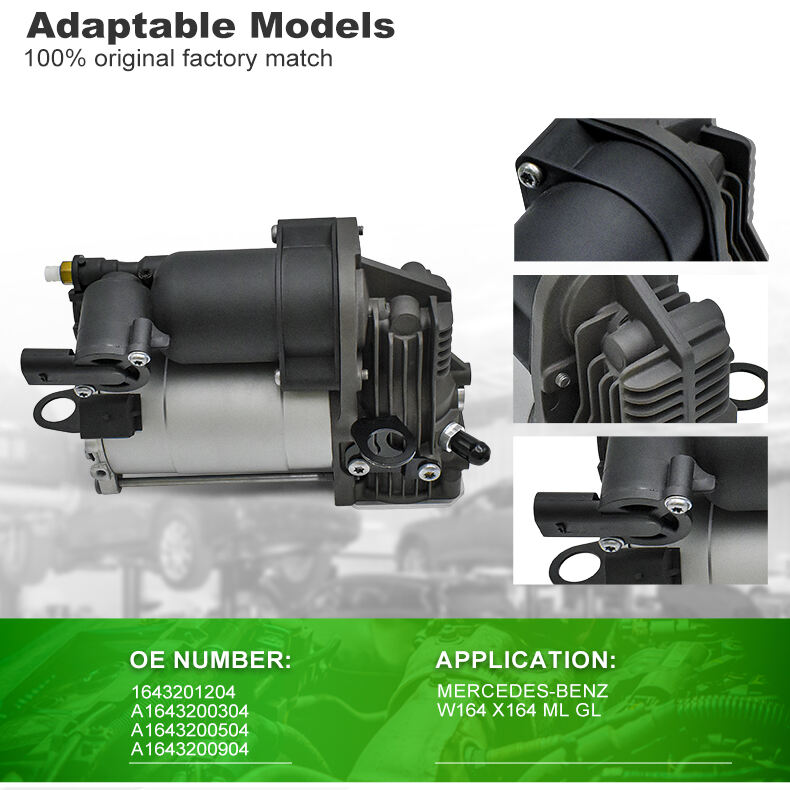 product durable air suspension compressor for mercedes benz w164 x164 ml gl factory direct supply high quality unit-98